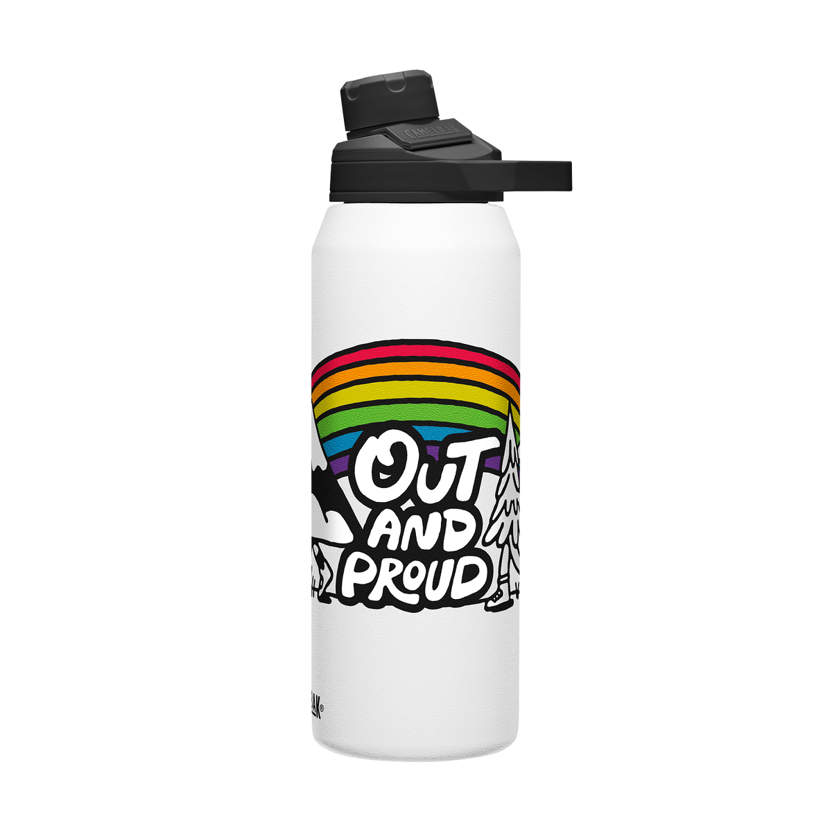 chute-mag-32-oz-water-bottle-insulated-stainless-steel-plus-cleanup-kit-pride-collection-limited-edition-c6 xhvxlhasbo