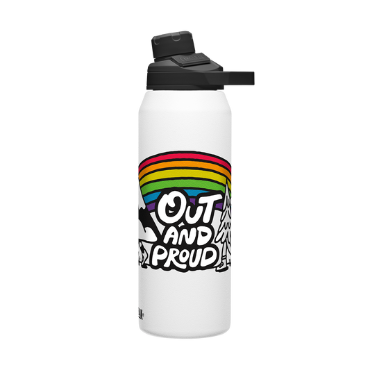 chute-mag-32-oz-water-bottle-insulated-stainless-steel-plus-cleanup-kit-pride-collection-limited-edition-c6 xhvxlhasbo